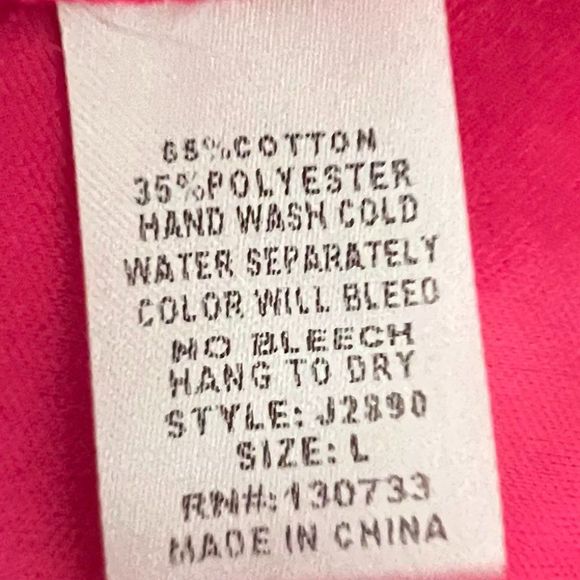 Umgee Hi Low Dress Pink Green Print Sleeveless Caged Back Size Large - Picture 8 of 8